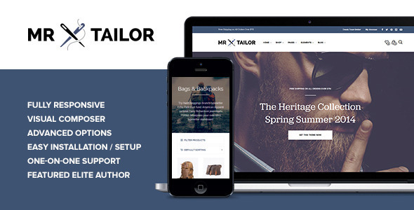 Mr. Tailor – eCommerce WordPress Theme