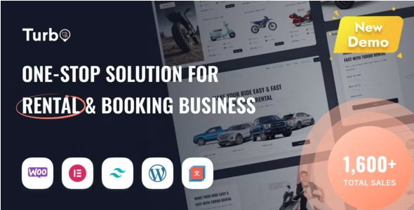 Turbo – WooCommerce Rental & Booking Theme