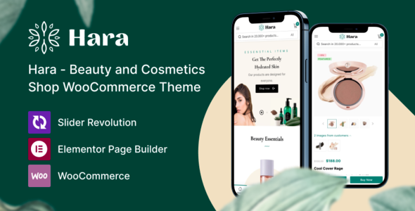 Hara – Cosmetics Shop WooCommerce Theme