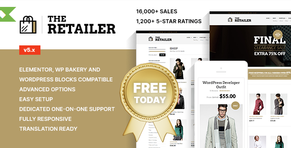 The Retailer – Premium WooCommerce Theme