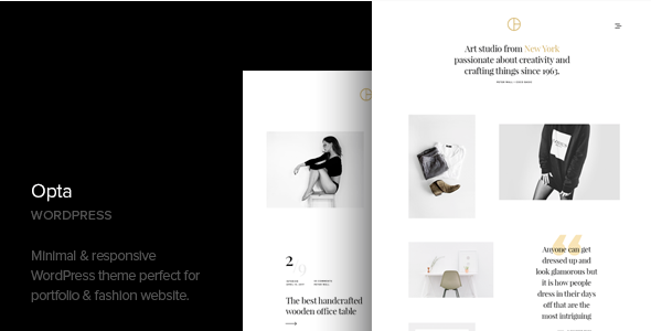 Opta – Photography WordPress Theme