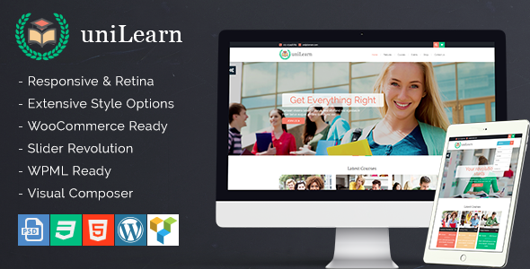 UniLearn – Education & Courses WP Theme