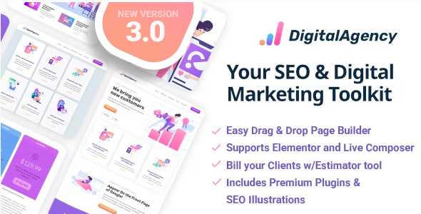 EOWP – Digital Marketing Agency WP Theme