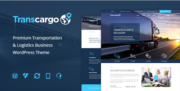 Transcargo – Transport WP Theme