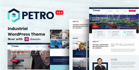 Petro – Industrial Company WP Theme