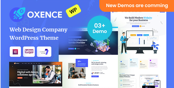 Oxence – Web Design Agency WordPress Theme