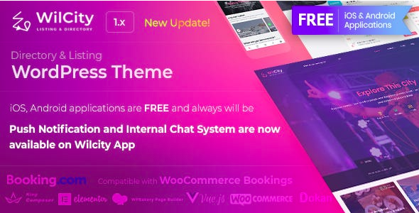 Wilcity – Directory Listing WordPress Theme