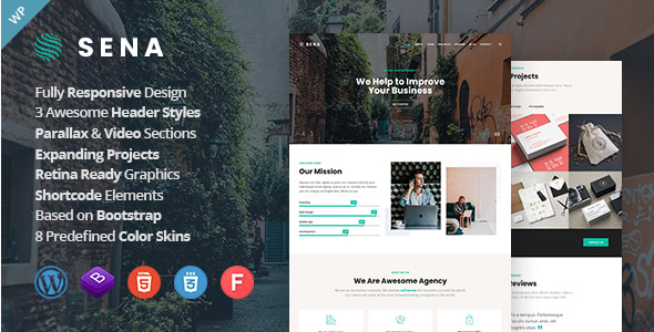 Sena – Multipurpose WordPress Theme