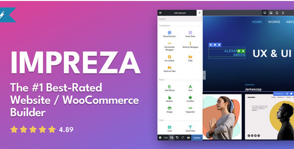 Impreza – WordPress and WooCommerce Builder