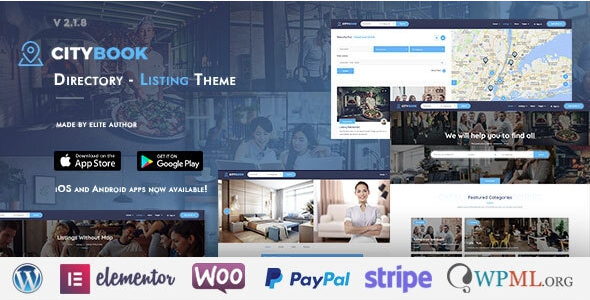 CityBook – Directory & Listing WordPress Theme