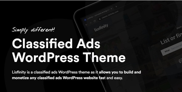 Lisfinity – Classified Ads WordPress Theme