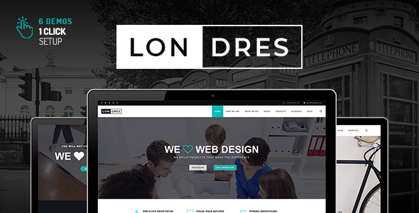 Londres – Stylish Multi-Concept WordPress Theme