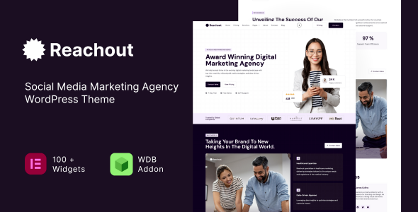 Reachout – SMM Agency WordPress Theme