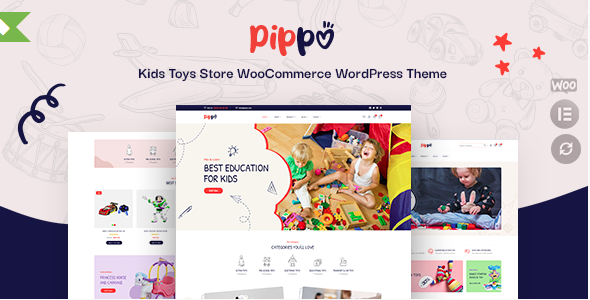 Pippo – Kids Toys Store WooCommerce WP Theme