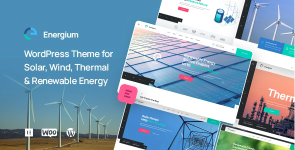 Energium | Renewable Energy WordPress Theme
