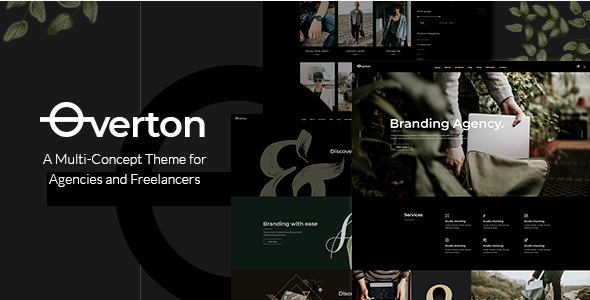 Overton – Creative WordPress Theme for Agencies