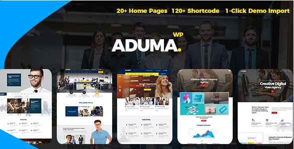 Aduma – Consulting, Finance WordPress Theme