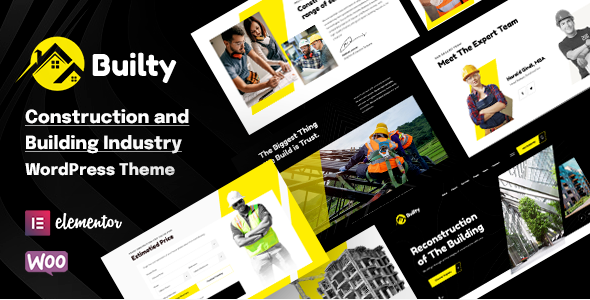 Builty – Construction WordPress Theme