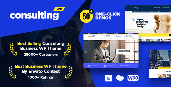 Consulting – Business, Finance WordPress Theme