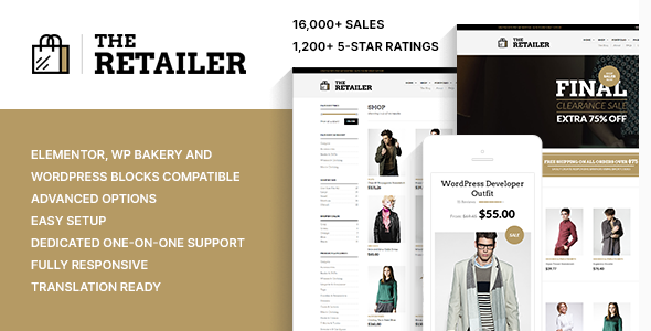 The Retailer – Premium WooCommerce Theme