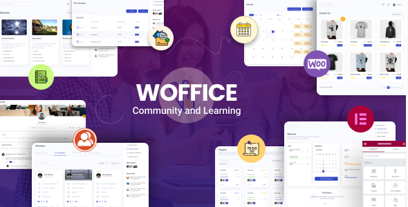 Woffice – Intranet, Extranet & Project Management WordPress Theme