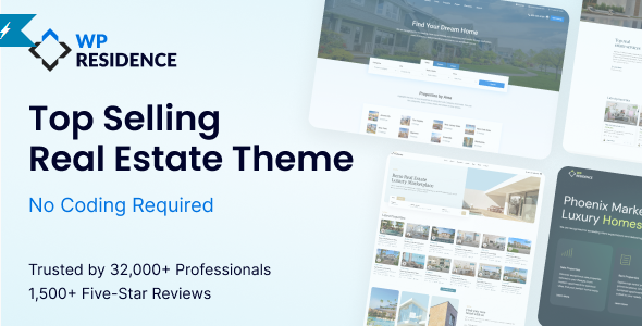 Residence Real Estate WordPress Theme